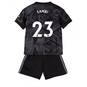 Baby Fußballbekleidung Arsenal Albert Sambi Lokonga #23 Auswärtstrikot 2022-23 Kurzarm (+ kurze hosen)